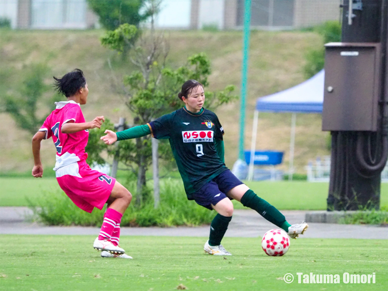 撮影日：2024年9月8日 
東北女子サッカー選手権 2回戦