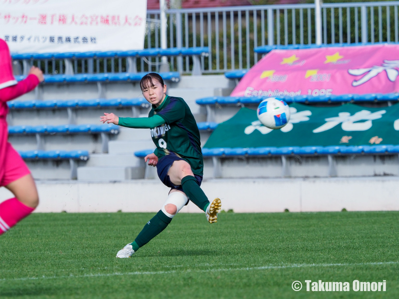 撮影日：2024年9月8日 
全日本高校女子サッカー選手権宮城県大会 決勝