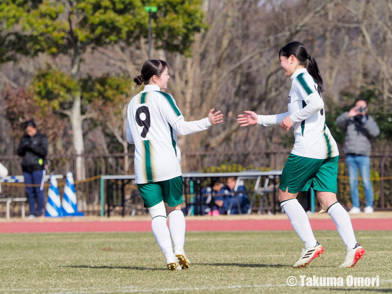 撮影日：2024年12月30日 
全日本高等学校女子サッカー選手権 2回戦