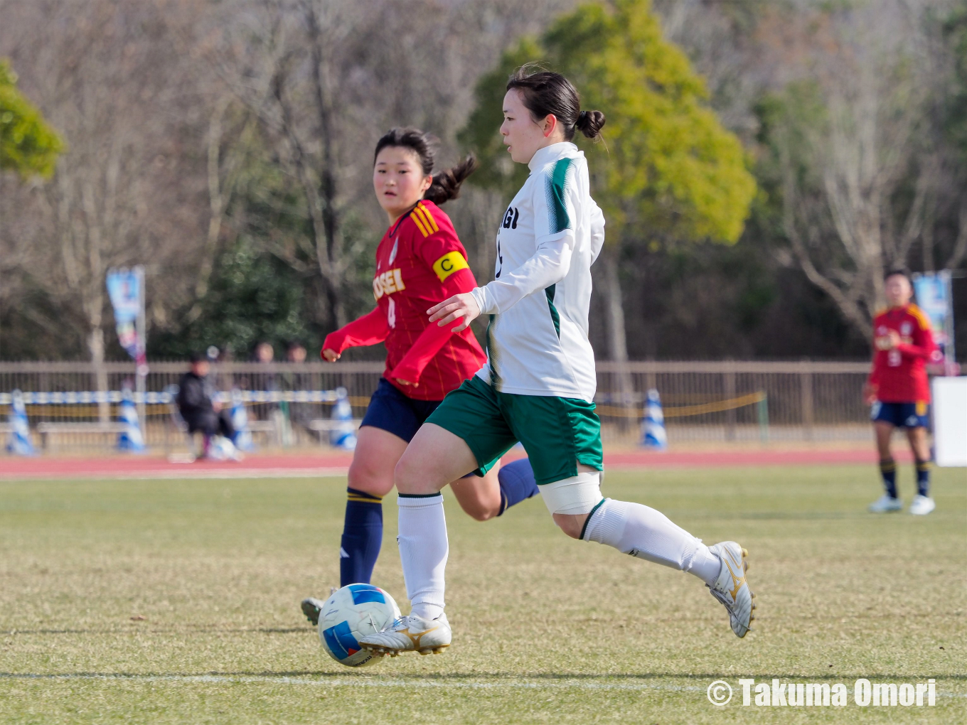 撮影日：2024年12月30日 
全日本高等学校女子サッカー選手権 2回戦