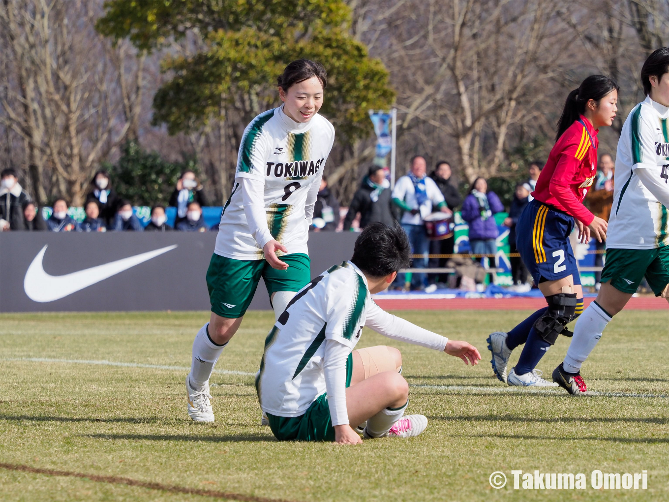 撮影日：2024年12月30日 
全日本高等学校女子サッカー選手権 2回戦