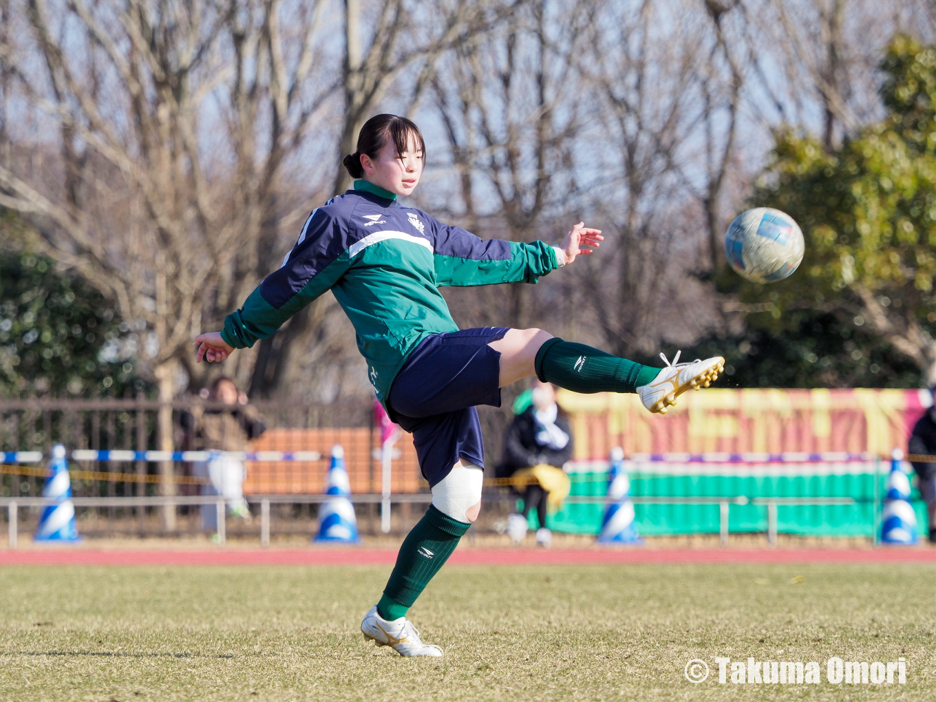 撮影日：2024年1月3日 
全日本高等学校女子サッカー選手権 3回戦