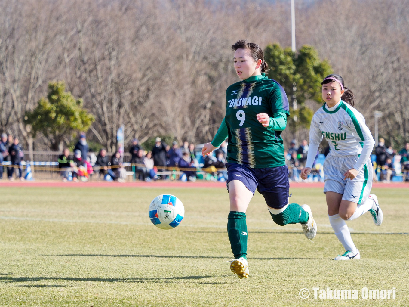 撮影日：2024年1月3日 
全日本高等学校女子サッカー選手権 3回戦