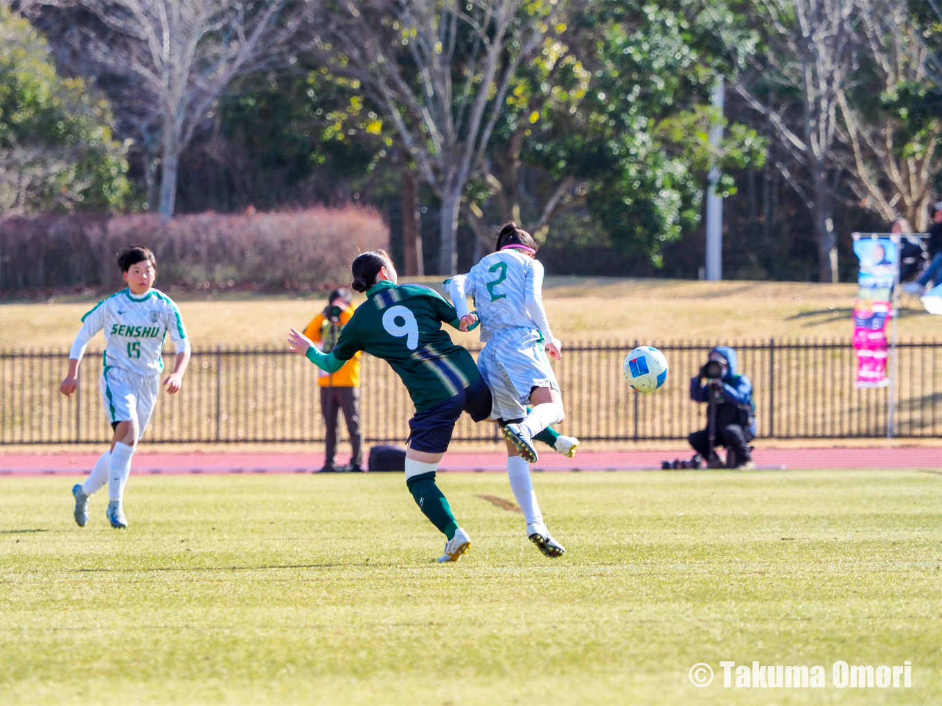 撮影日：2024年1月3日 
全日本高等学校女子サッカー選手権 3回戦