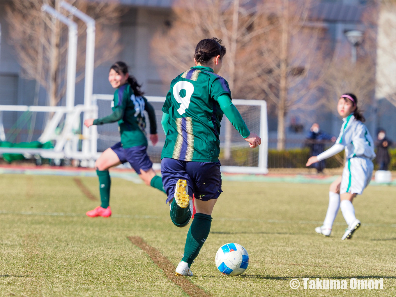 撮影日：2024年1月3日 
全日本高等学校女子サッカー選手権 3回戦