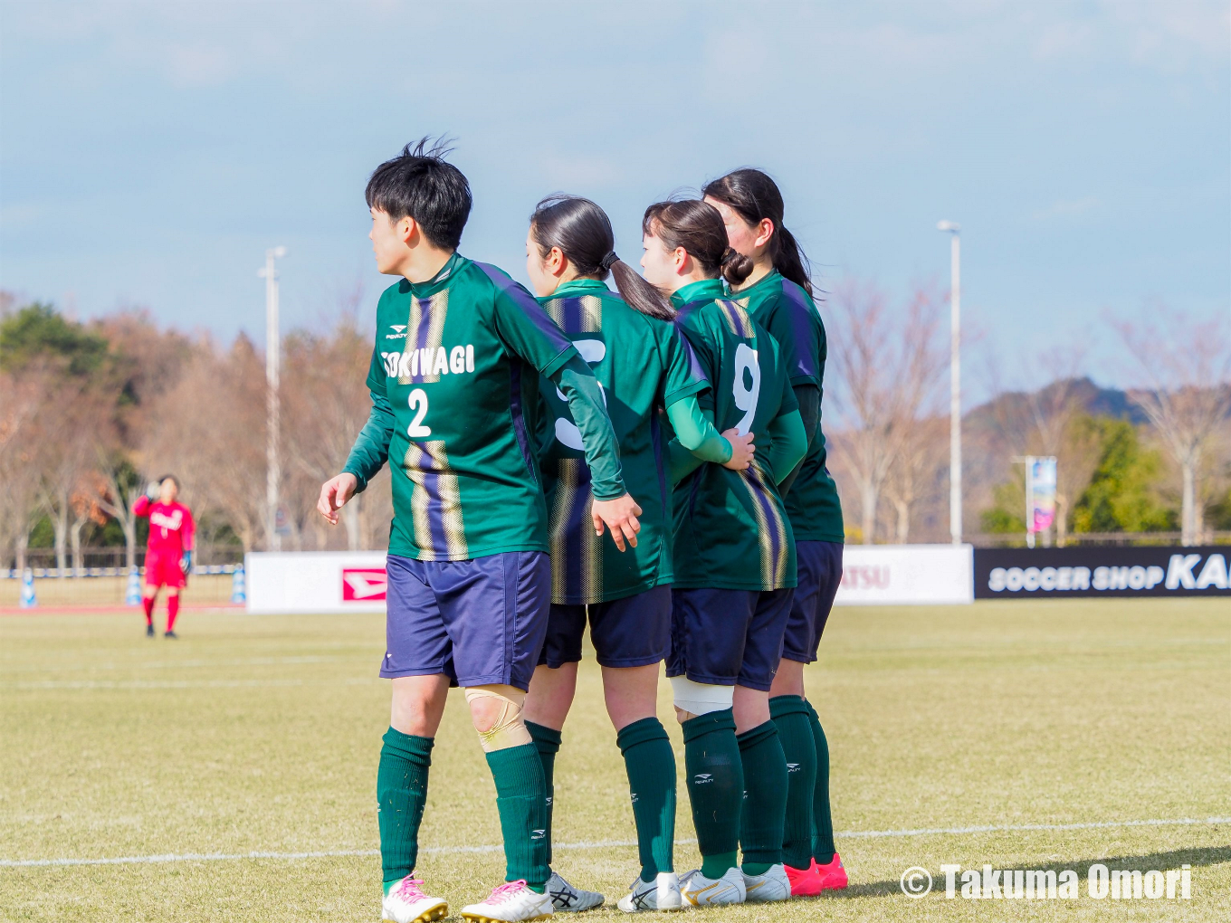 撮影日：2024年1月3日 
全日本高等学校女子サッカー選手権 3回戦