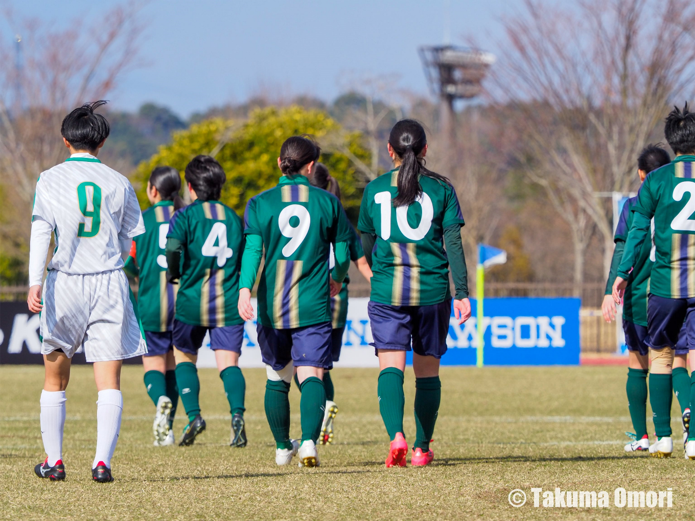 撮影日：2024年1月3日 
全日本高等学校女子サッカー選手権 3回戦