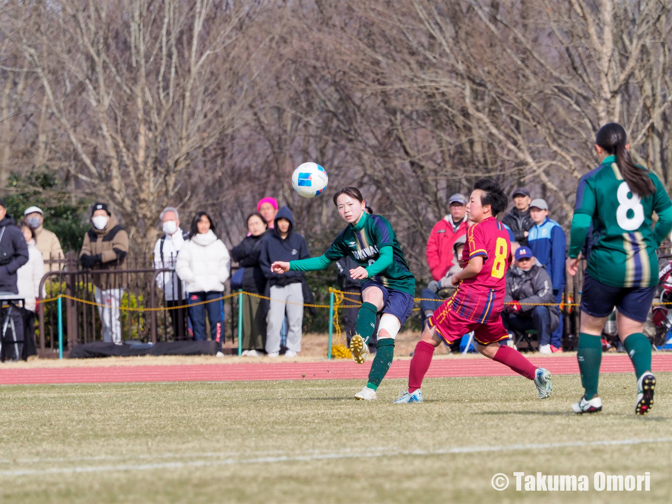 撮影日：2024年1月5日 
全日本高等学校女子サッカー選手権 準々決勝