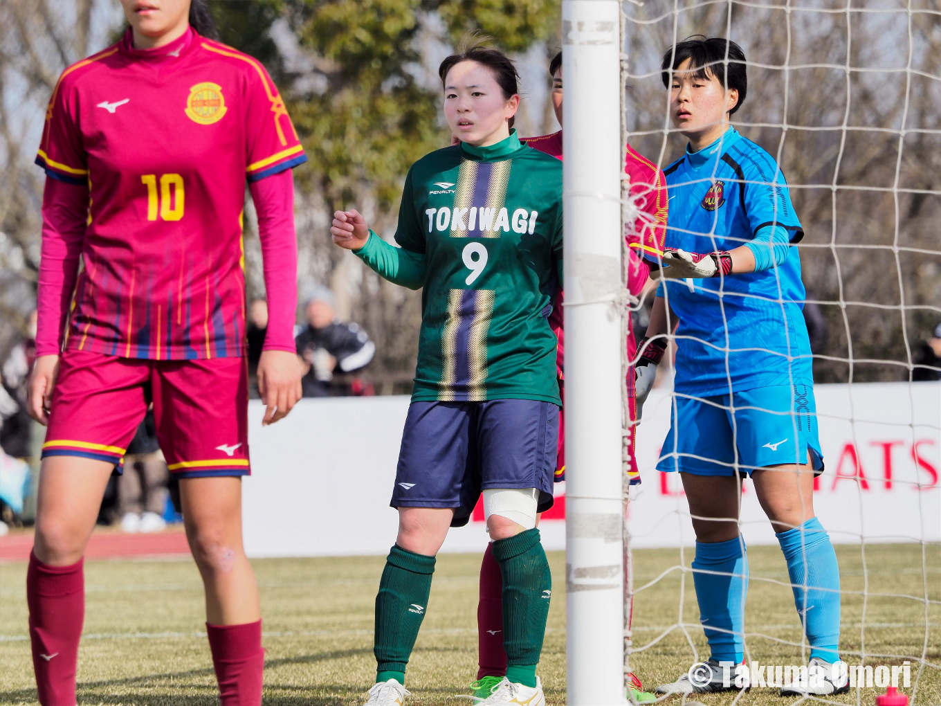 撮影日：2024年1月5日 
全日本高等学校女子サッカー選手権 準々決勝