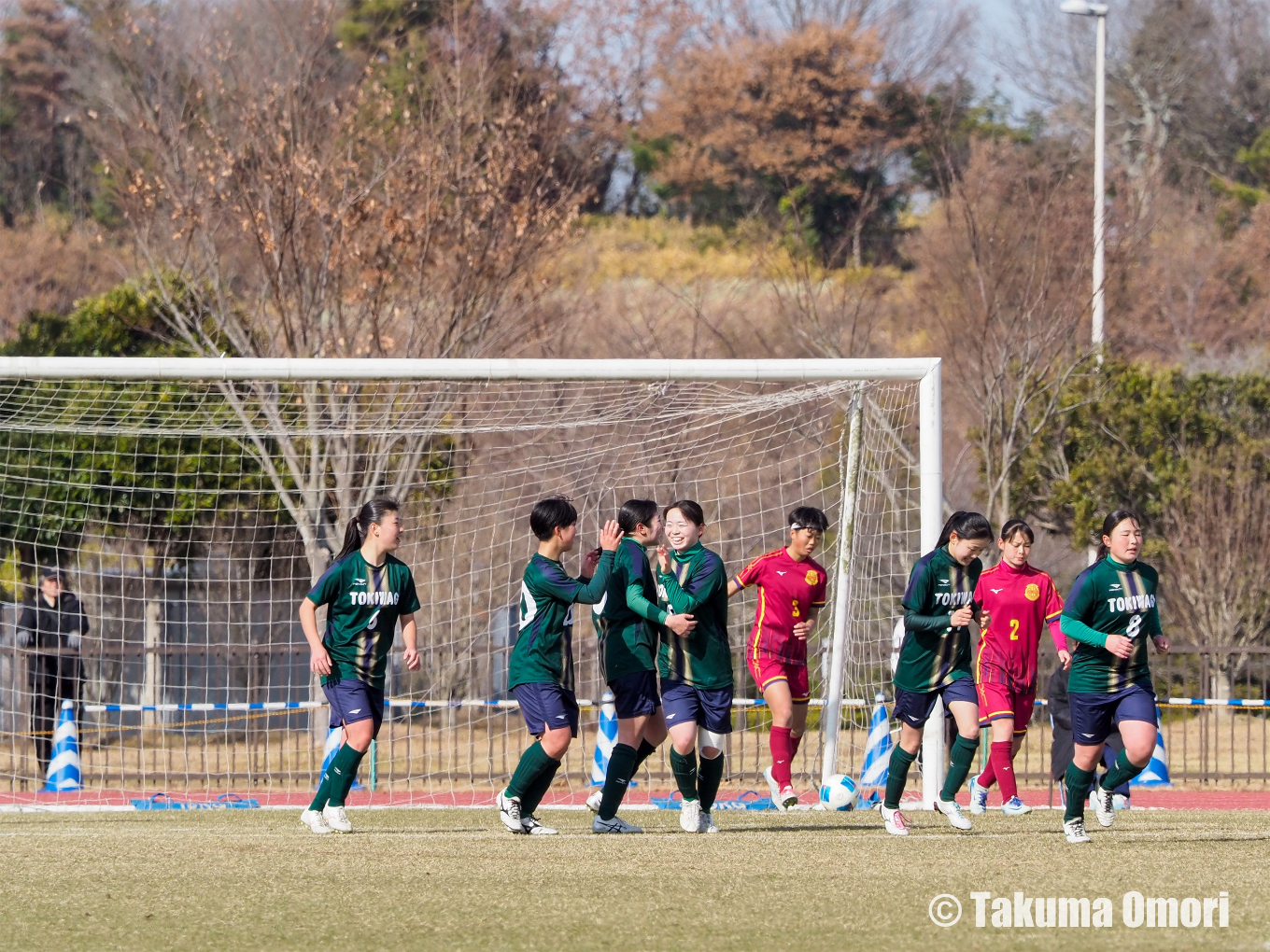 撮影日：2024年1月5日 
全日本高等学校女子サッカー選手権 準々決勝