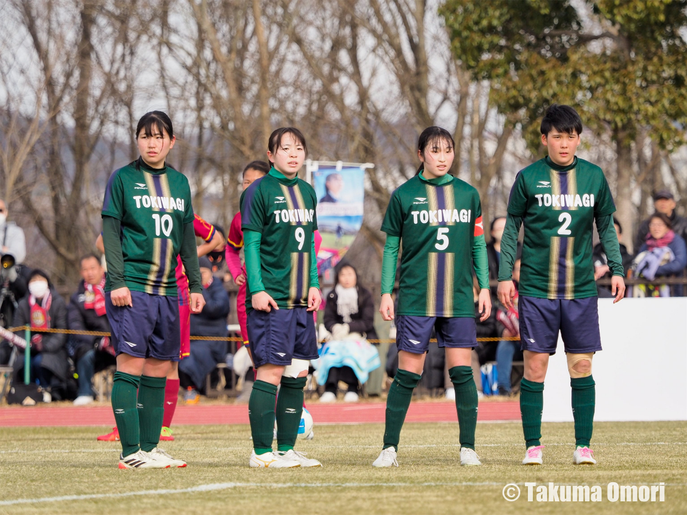 撮影日：2024年1月5日 
全日本高等学校女子サッカー選手権 準々決勝