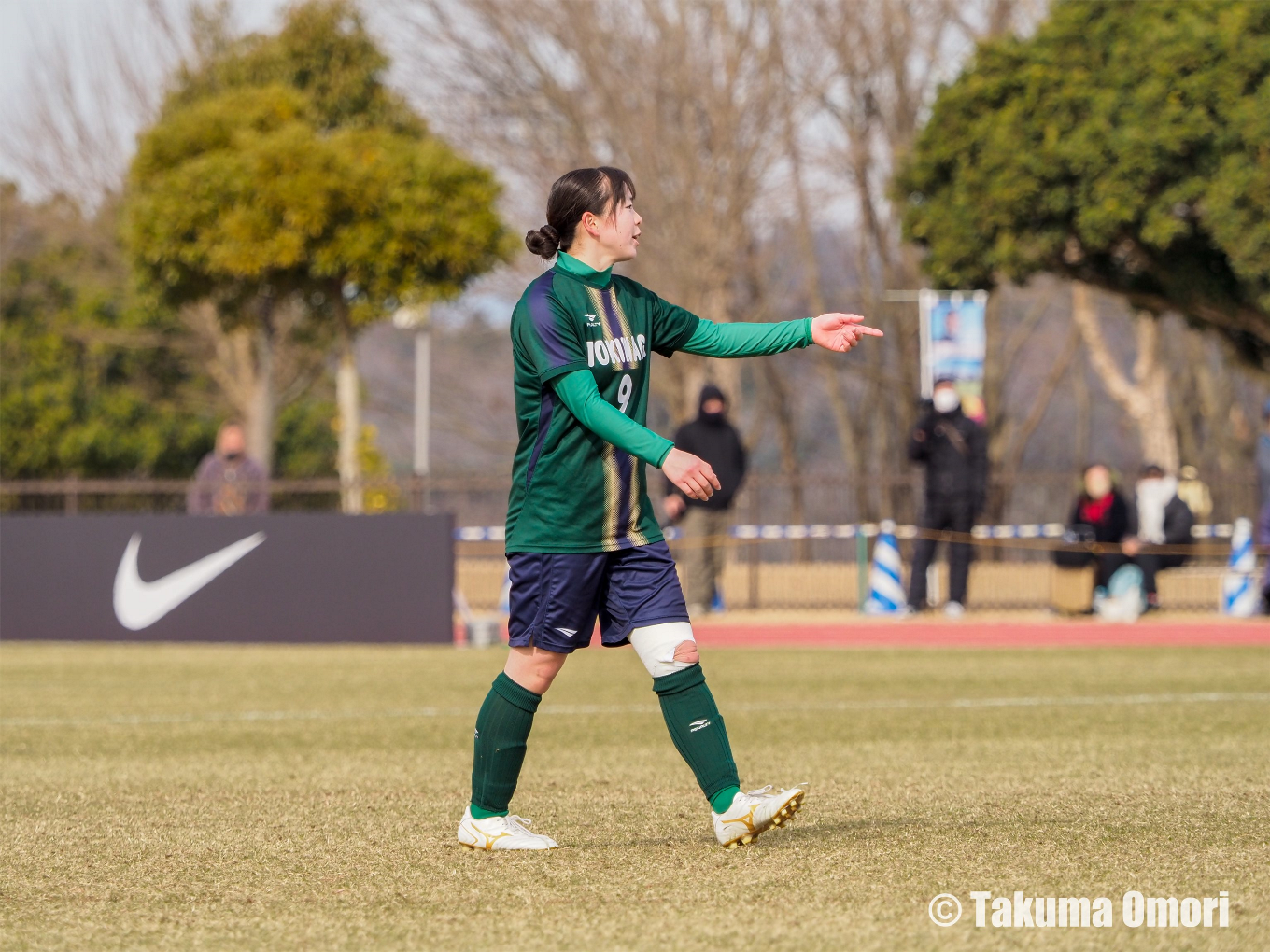 撮影日：2024年1月5日 
全日本高等学校女子サッカー選手権 準々決勝