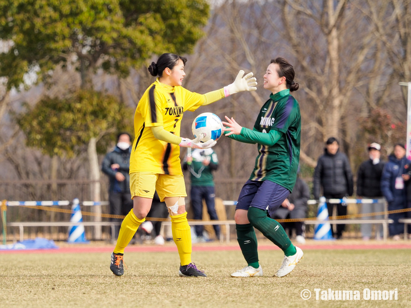 撮影日：2024年1月5日 
全日本高等学校女子サッカー選手権 準々決勝