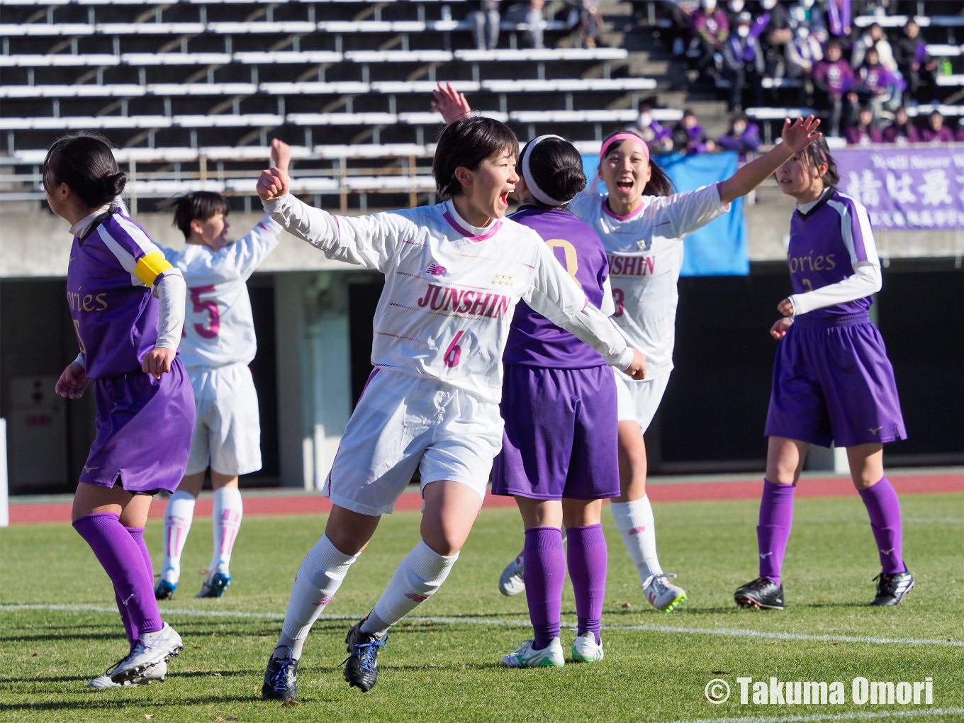 撮影日：2024年12月29日 
全日本高等学校女子サッカー選手権 1回戦