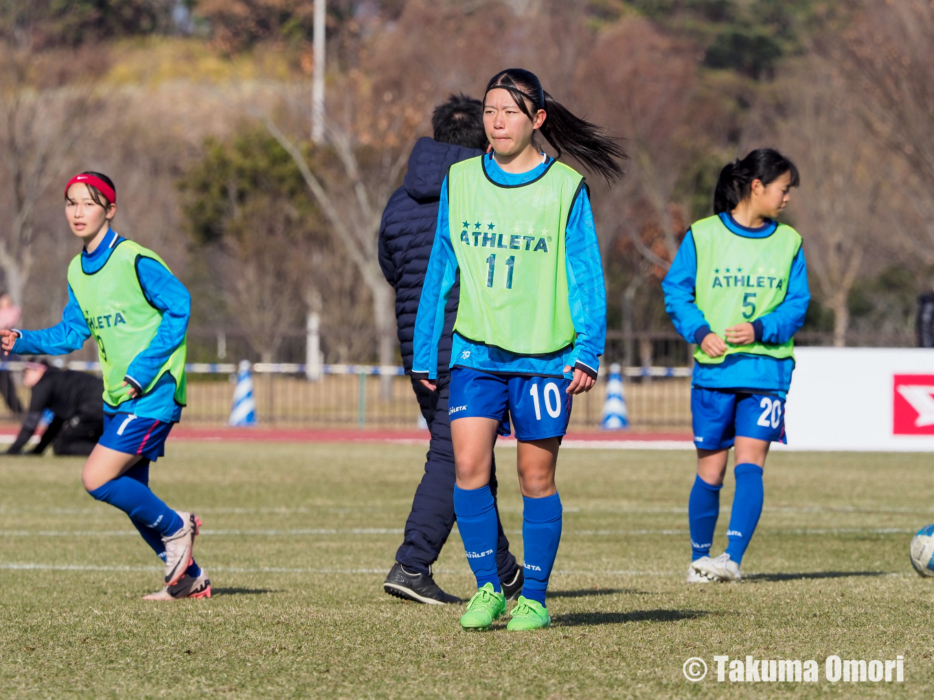 撮影日：2024年12月29日 
全日本高校女子サッカー選手権 1回戦