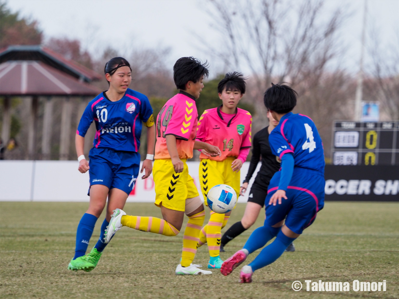 撮影日：2024年12月29日 
全日本高校女子サッカー選手権 1回戦