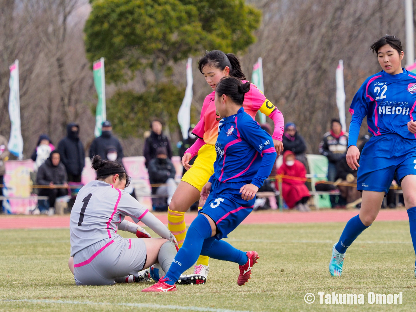 撮影日：2024年12月29日 
全日本高校女子サッカー選手権 1回戦