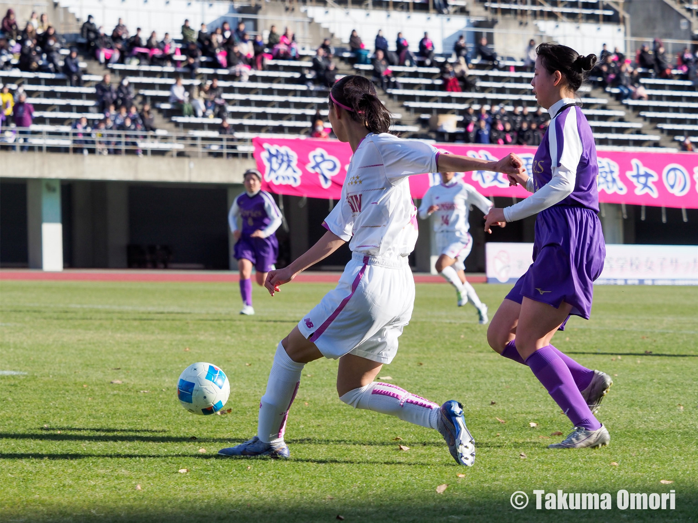 撮影日：2024年12月29日 
全日本高校女子サッカー選手権 1回戦