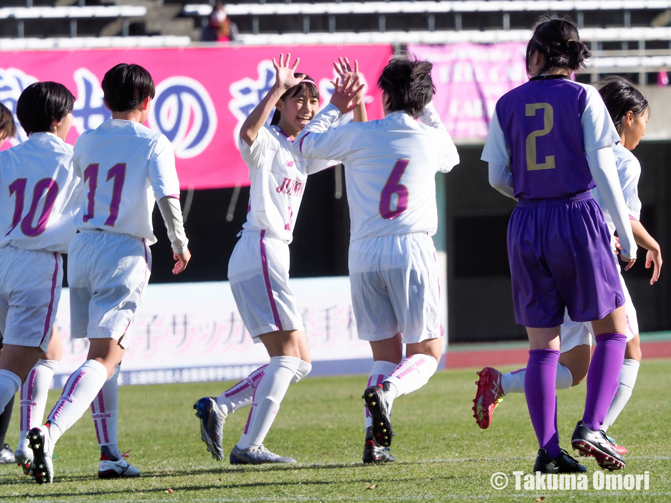 撮影日：2024年12月29日 
全日本高校女子サッカー選手権 1回戦