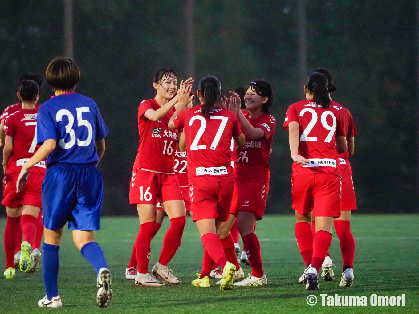 撮影日：2024年11月17日
U-18女子サッカーリーグ2024 関西1部