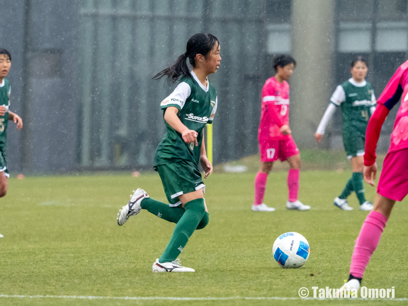 撮影日：2025年1月6日 
第28回全日本U-18 女子サッカー選手権 準決勝