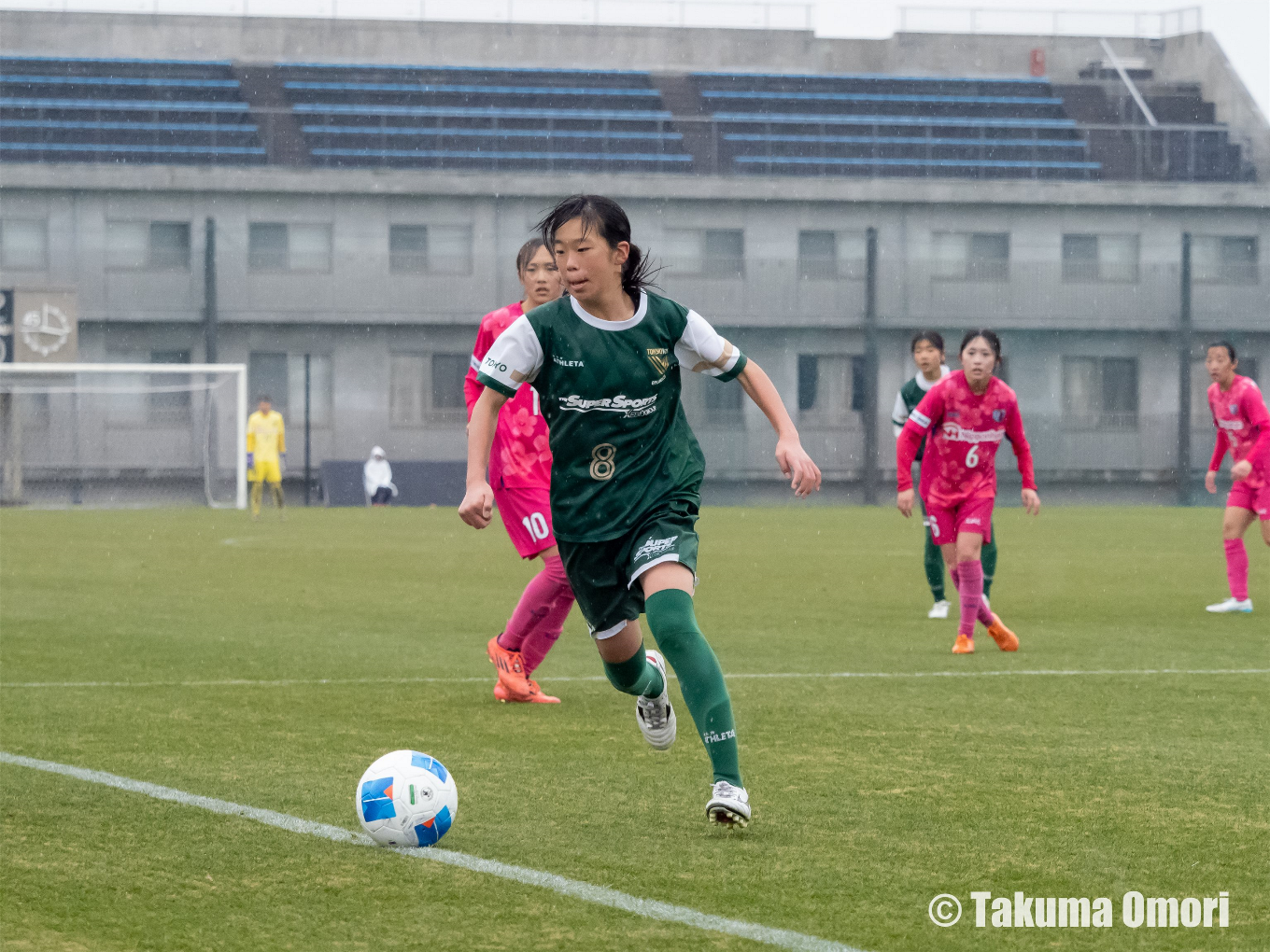 撮影日：2025年1月6日 
第28回全日本U-18 女子サッカー選手権 準決勝