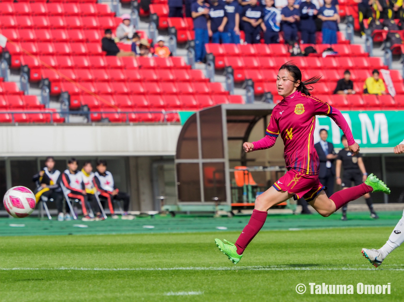 撮影日：2024年11月10日
令和6年度 兵庫県高校女子サッカー選手権大会 決勝