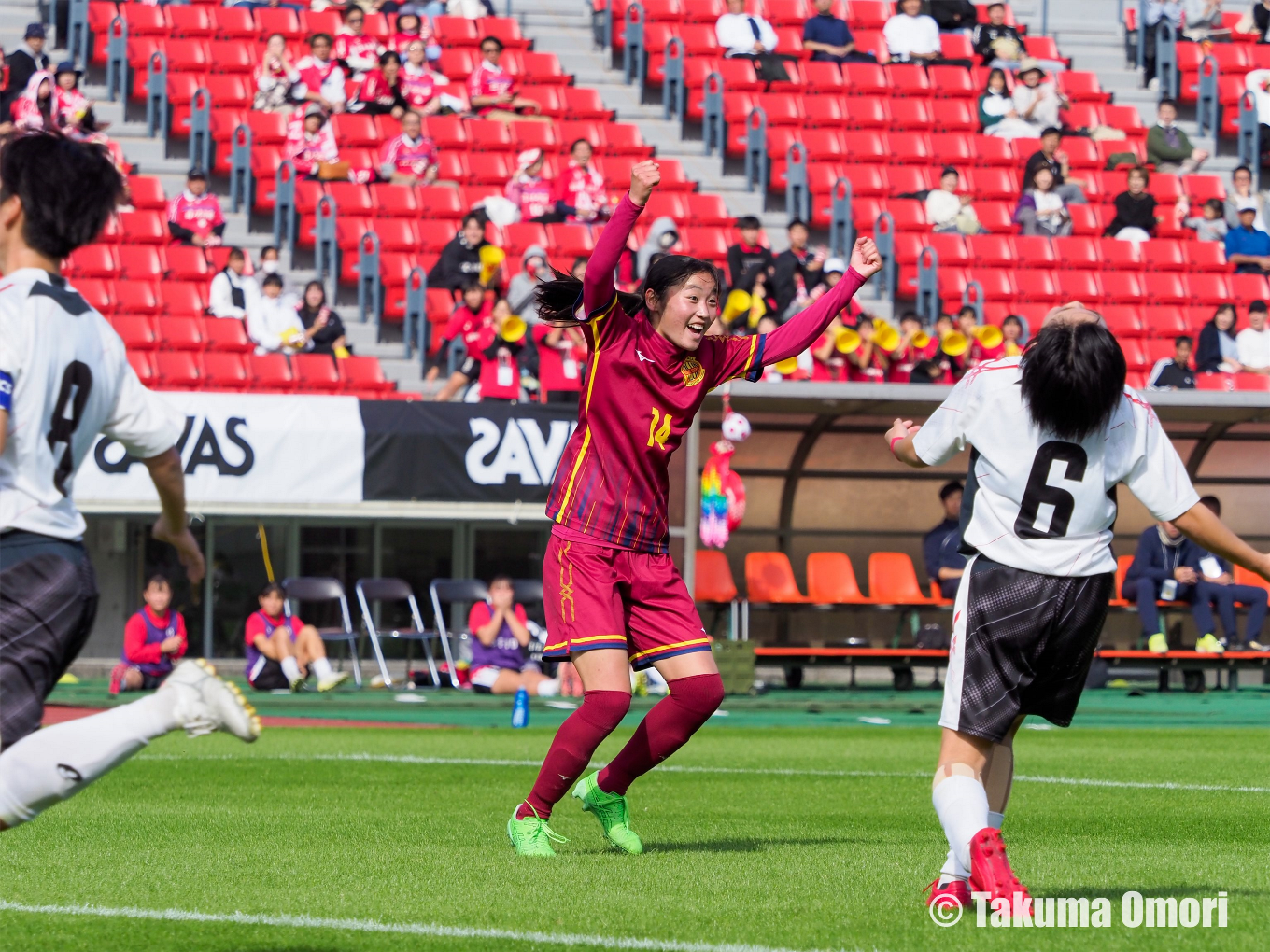 撮影日：2024年11月10日
令和6年度 兵庫県高校女子サッカー選手権大会 決勝