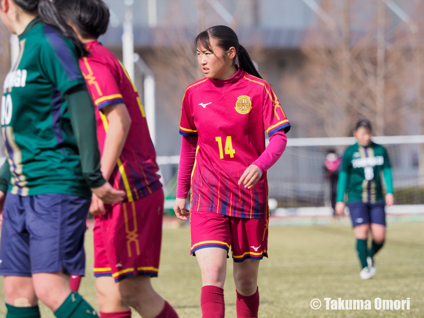 撮影日：2024年1月5日
全日本高等学校女子サッカー選手権 準々決勝