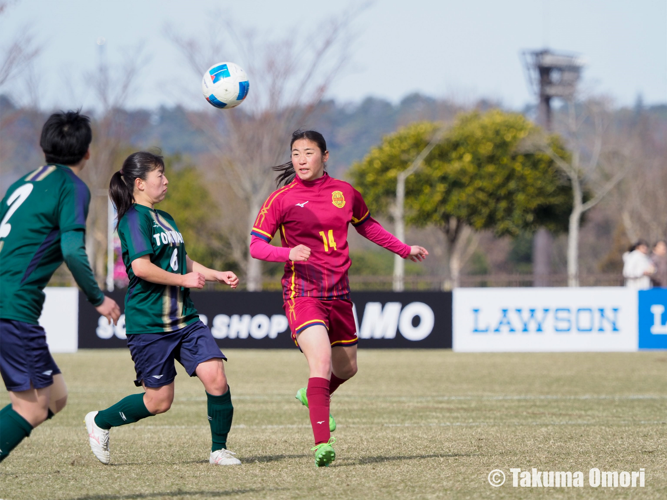 撮影日：2024年1月5日
全日本高等学校女子サッカー選手権 準々決勝