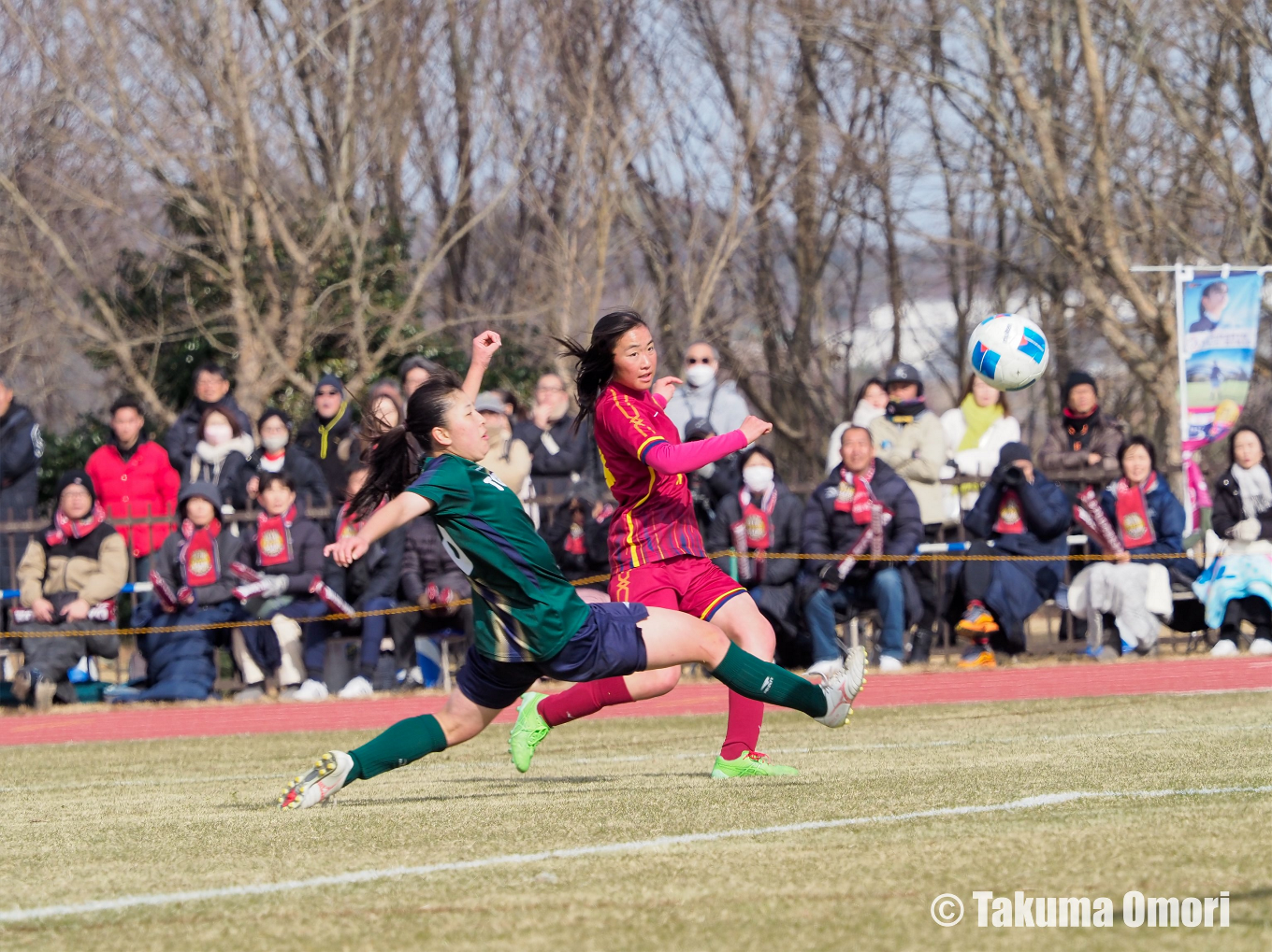 撮影日：2024年1月5日
全日本高等学校女子サッカー選手権 準々決勝