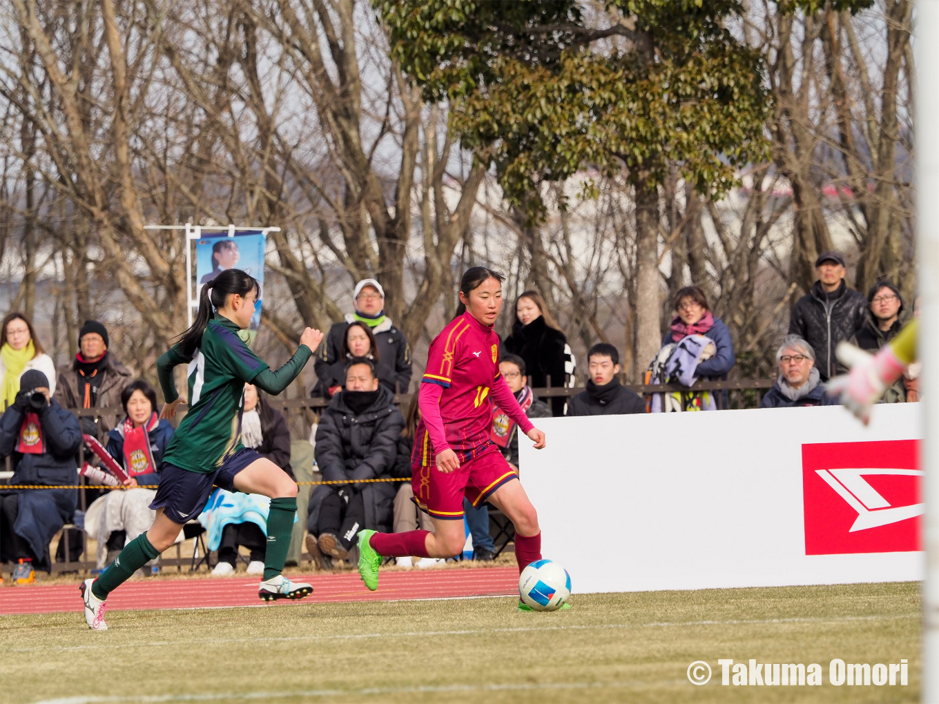 撮影日：2024年1月5日
全日本高等学校女子サッカー選手権 準々決勝