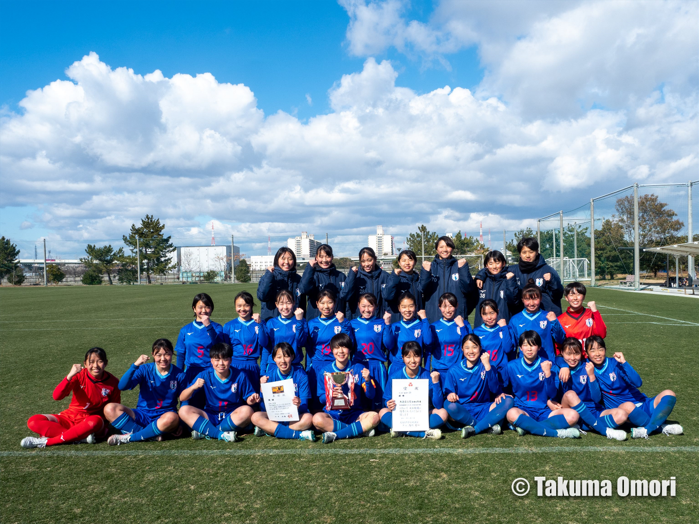 撮影日：2025年2月9日
大阪高校新人サッカー大会 決勝