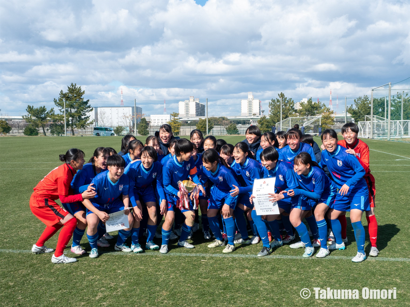 撮影日：2025年2月9日
大阪高校新人サッカー大会 決勝