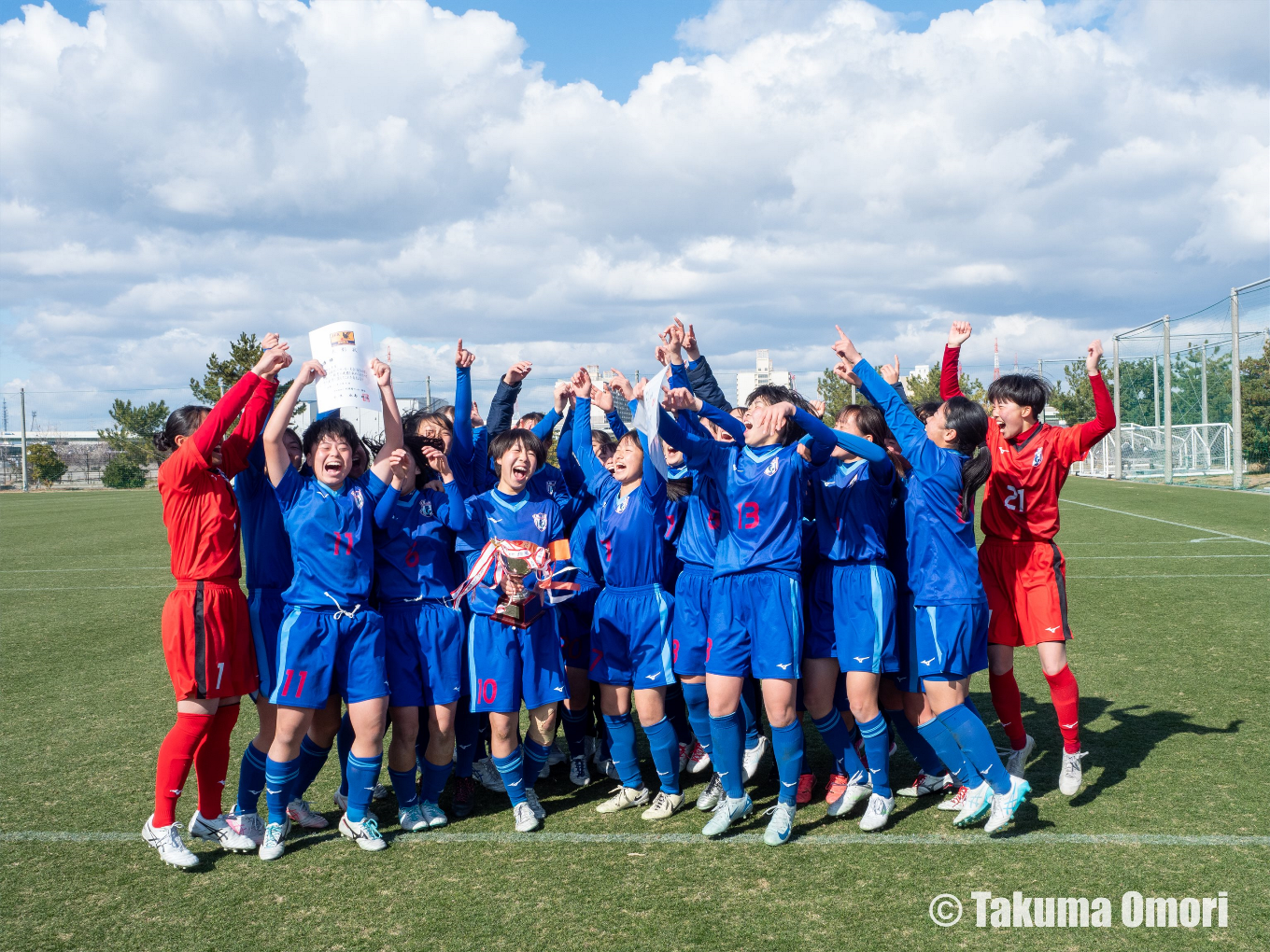 撮影日：2025年2月9日
大阪高校新人サッカー大会 決勝