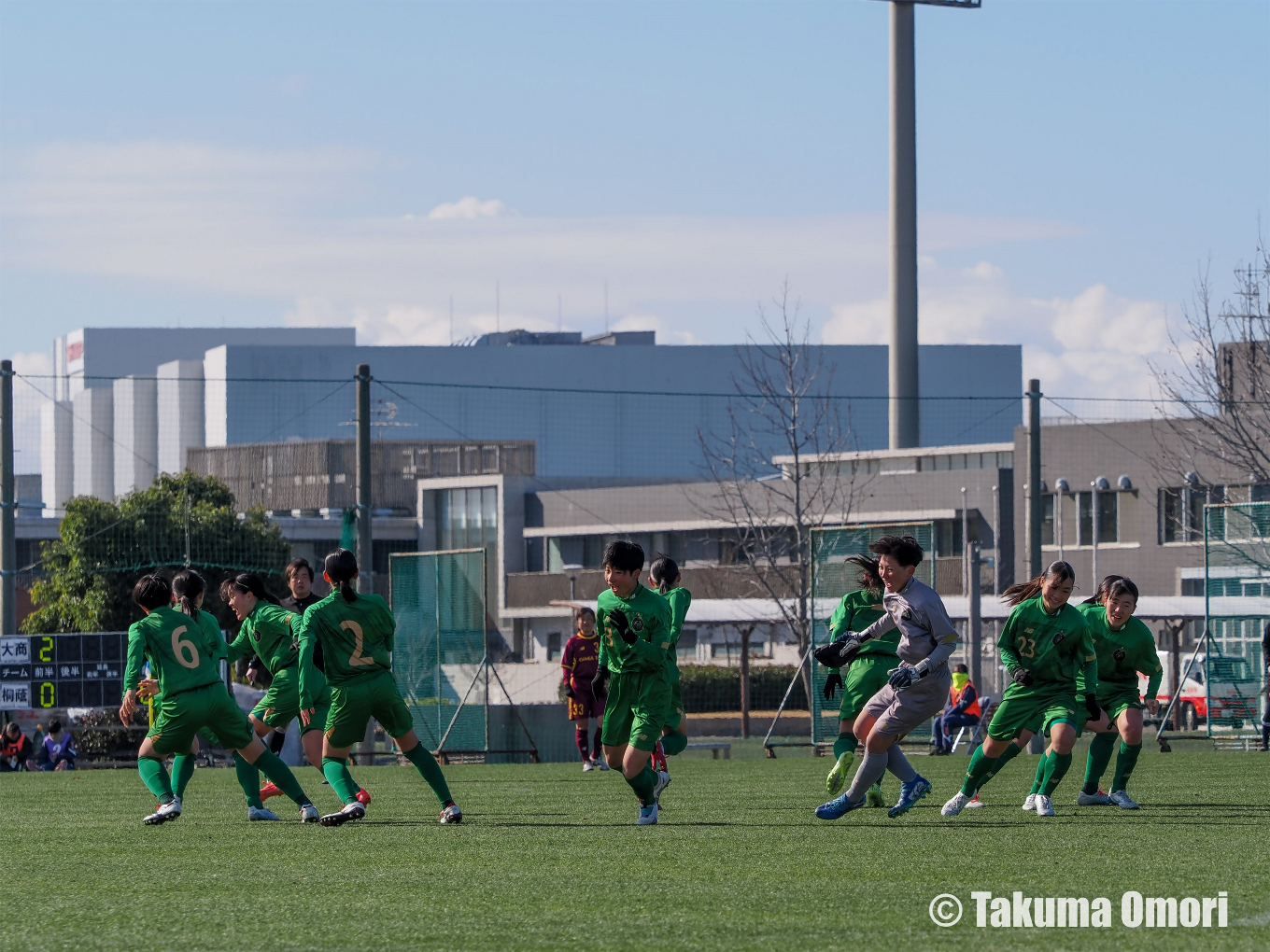 撮影日：2025年2月9日
大阪高校新人サッカー大会 3位決定戦