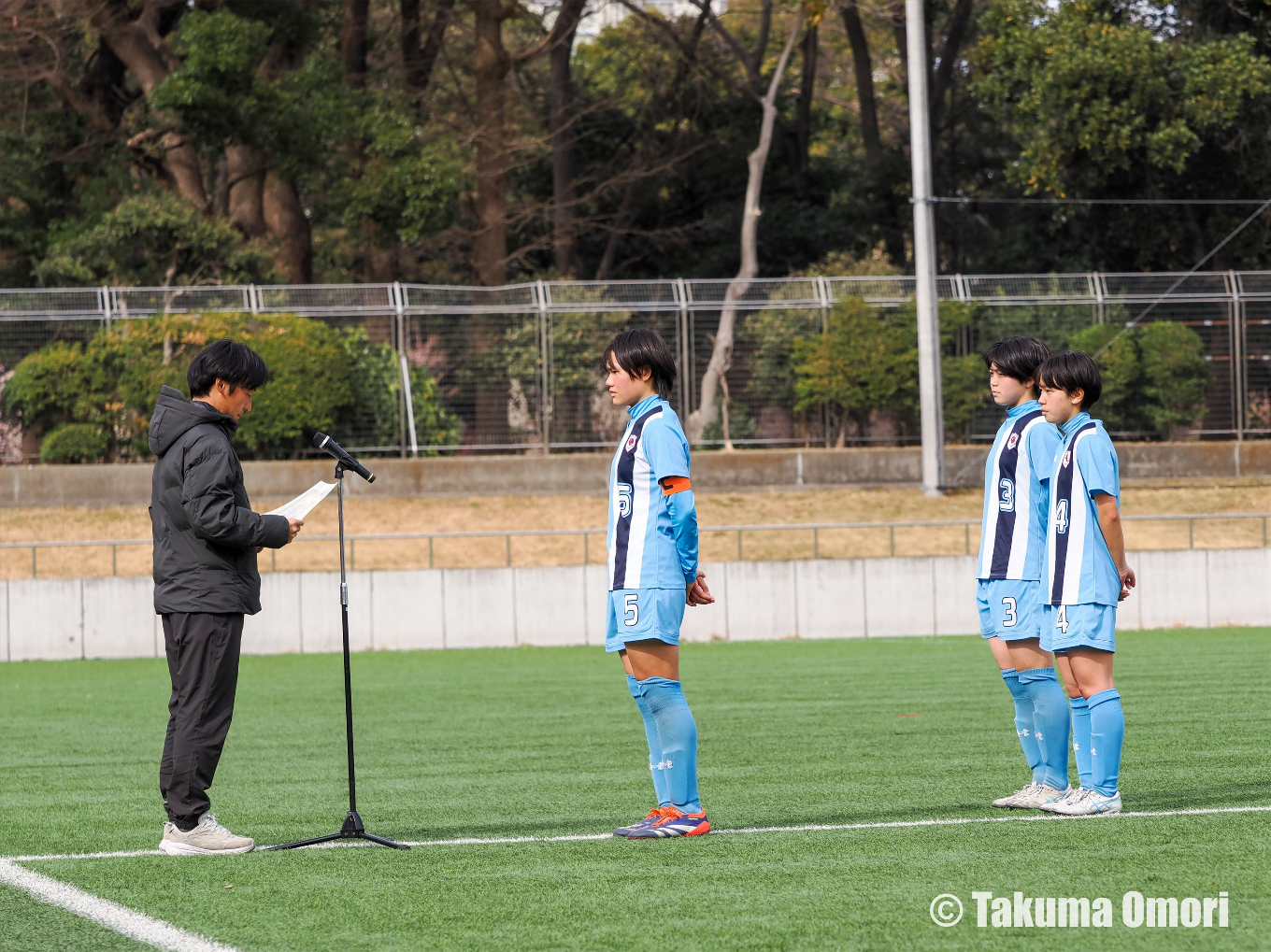 撮影日：2025年2月16日
第25回東京都高等学校女子サッカー新人戦 決勝