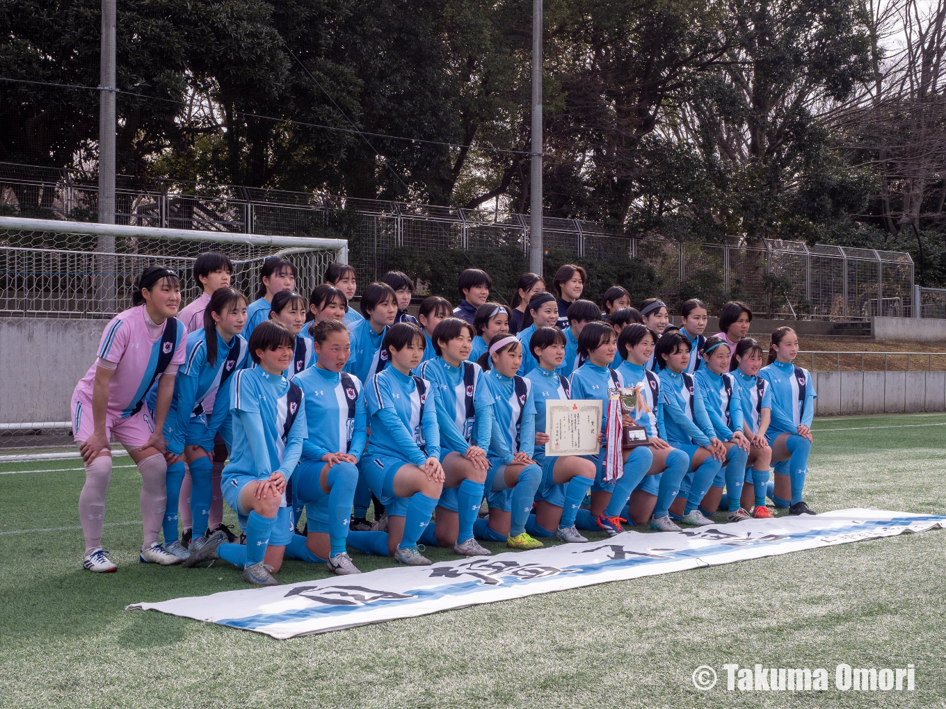 撮影日：2025年2月16日
第25回東京都高等学校女子サッカー新人戦 決勝