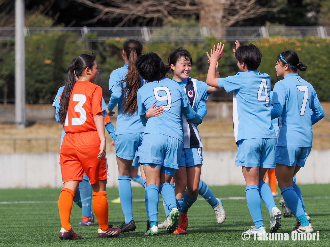 撮影日：2025年2月16日
第25回東京都高等学校女子サッカー新人戦 決勝