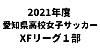 2021年度 愛知県高校女子サッカーXFリーグ１部