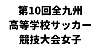 第10回全九州高等学校サッカー競技大会女子