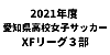 2021年度 愛知県高校女子サッカーXFリーグ３部