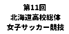 第11回 北海道高等学校総合体育大会女子サッカー競技