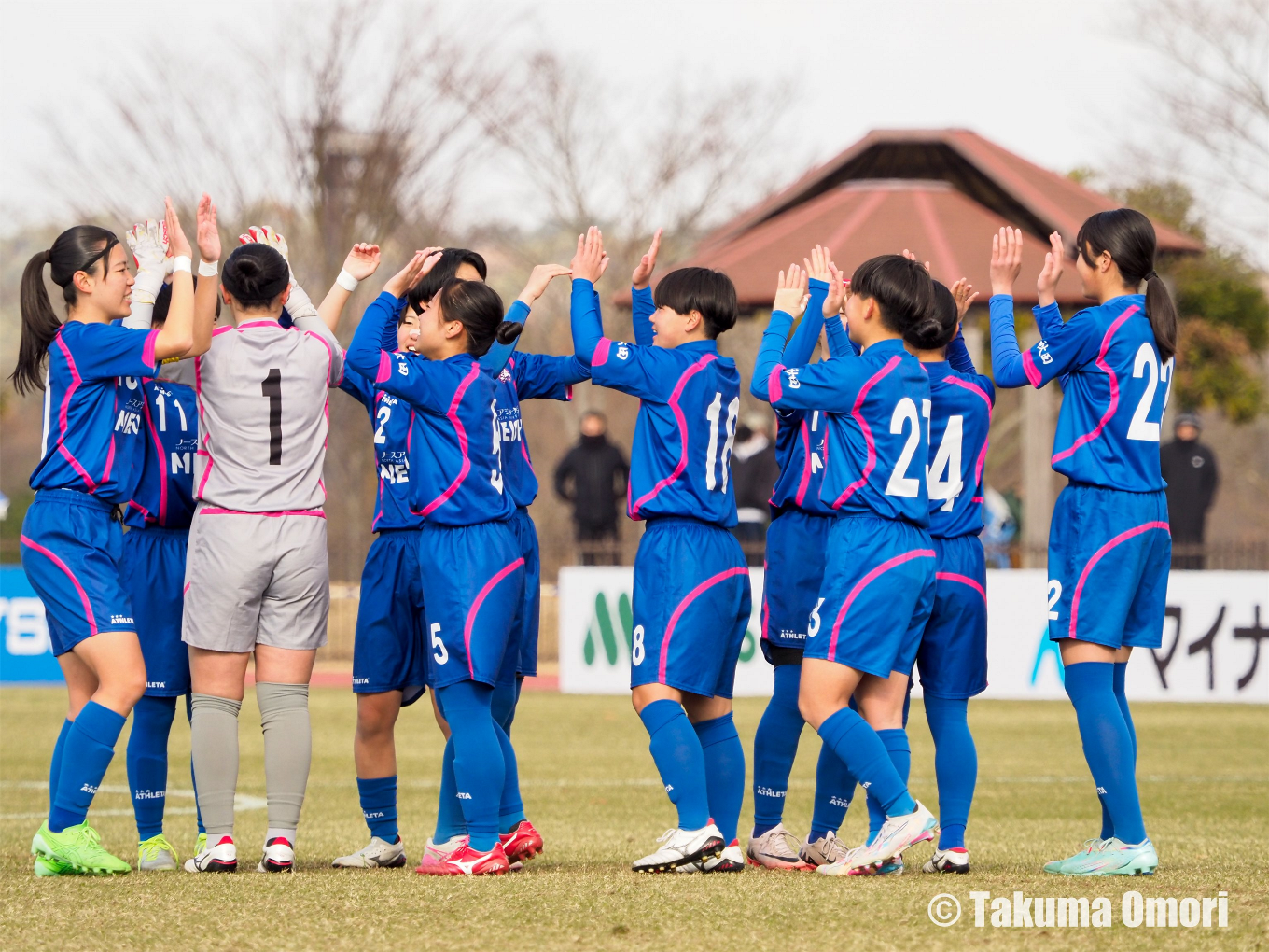 撮影日：2024年12月29日 
全日本高等学校女子サッカー選手権 1回戦