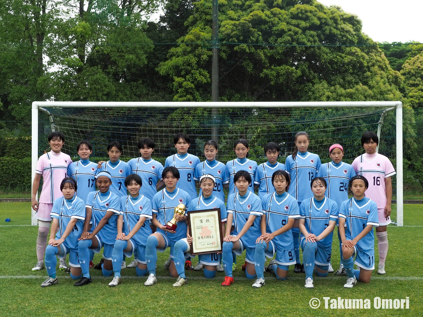 撮影日：2024年5月27日
関東高等学校女子サッカー大会 決勝