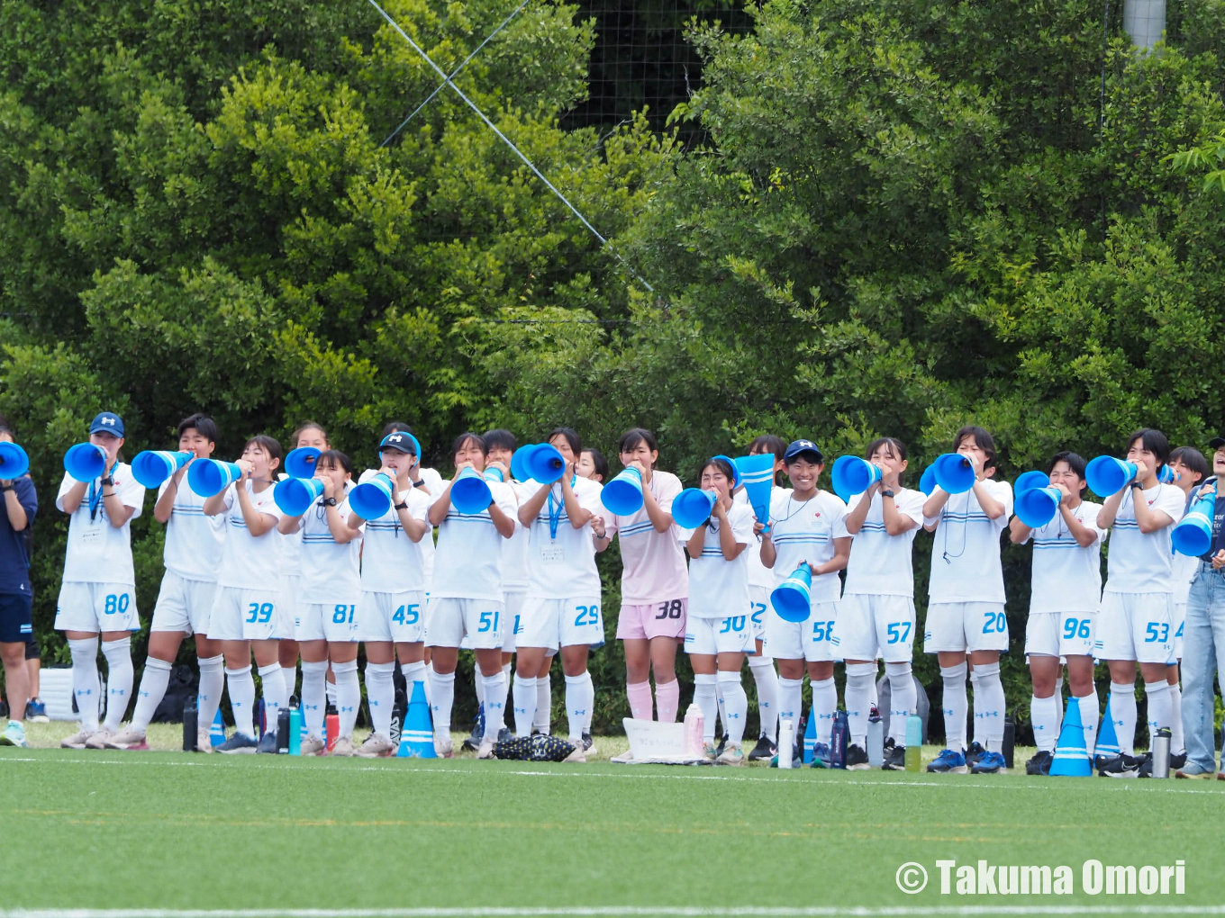 撮影日：2024年5月26日 
関東高等学校女子サッカー大会 準決勝