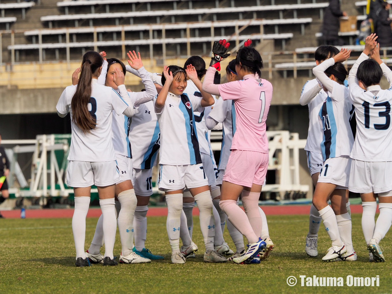 撮影日：2024年12月30日 
全日本高等学校女子サッカー選手権 2回戦
