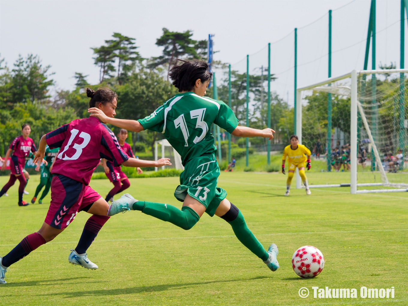 撮影日：2024年9月7日
THFA河北新報旗争奪 東北女子サッカー選手権 1回戦