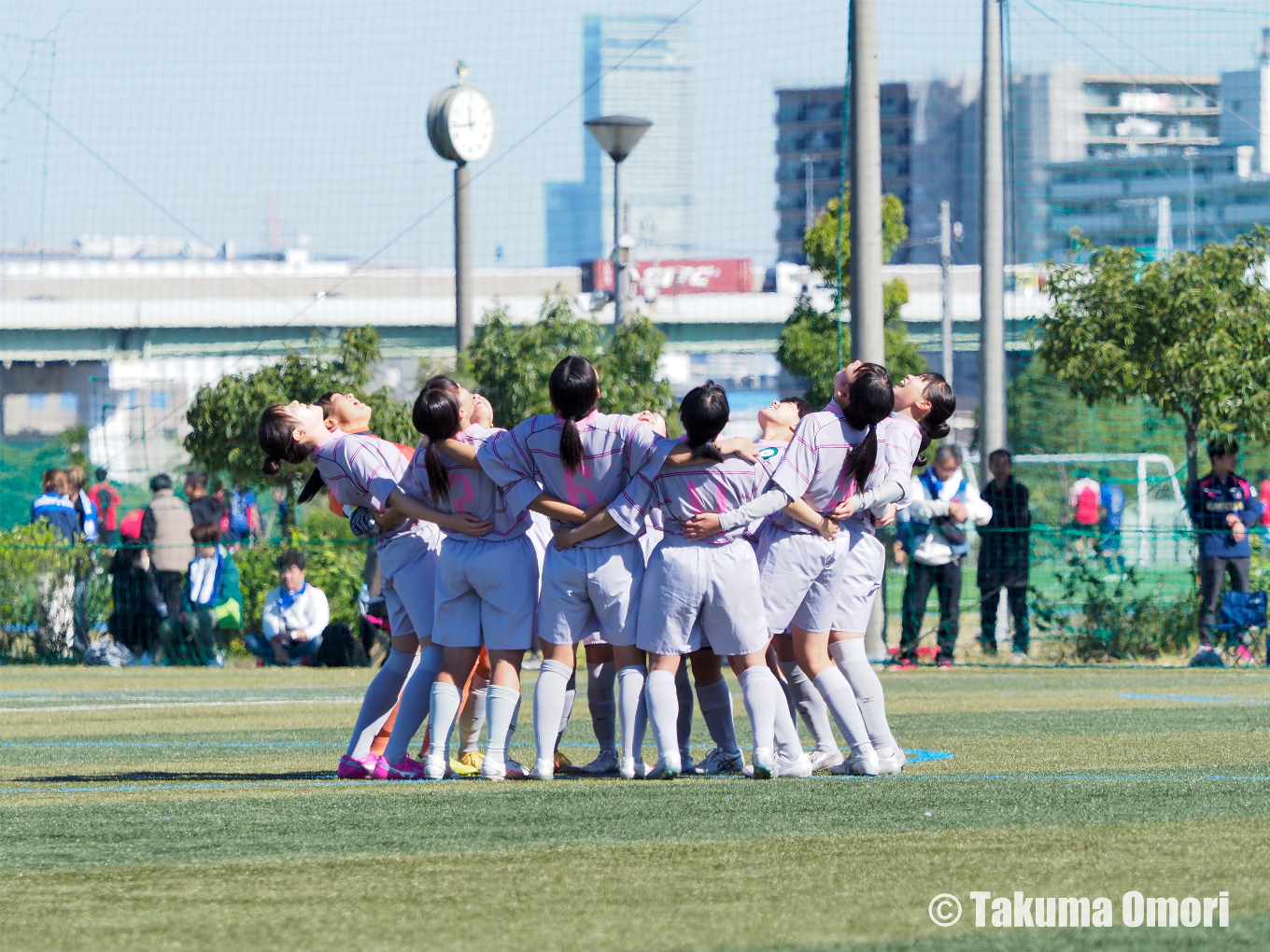 撮影日：2024年11月9日 
第33回全日本高校女子サッカー選手権大阪府予選 決勝リーグ第1節