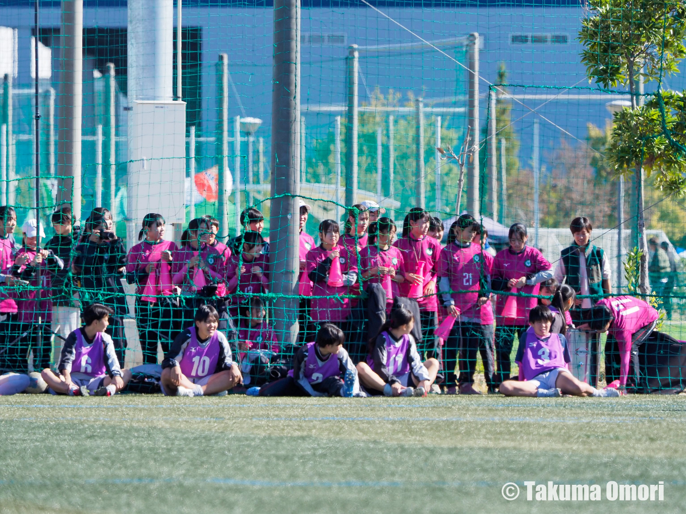 撮影日：2024年11月9日 
第33回全日本高校女子サッカー選手権大阪府予選 決勝リーグ第1節